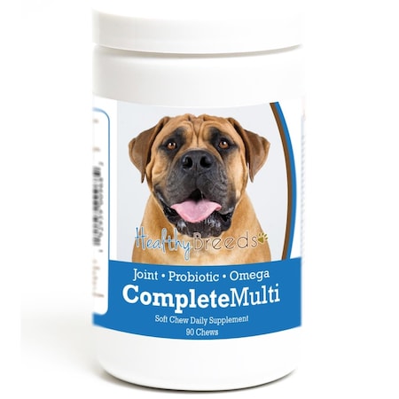 Healthy Breeds Boerboel all in one Multivitamin Soft Chew, 90PK 192959009682